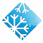 Logo Ice on white background # Vector